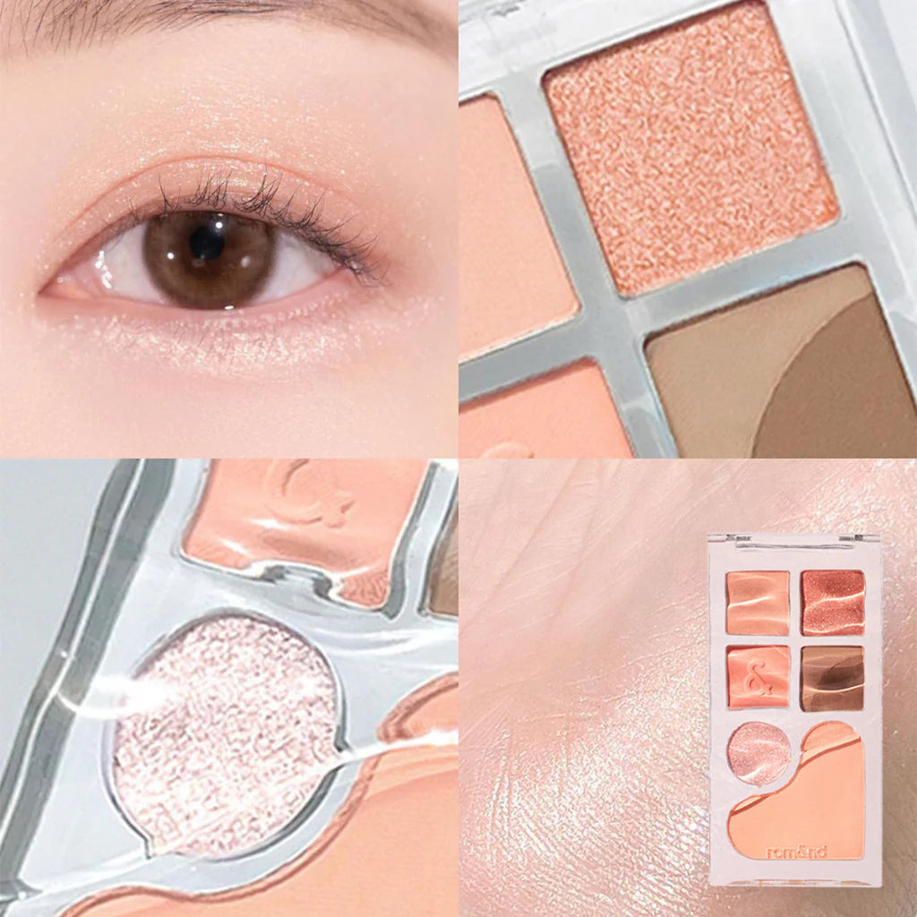 Bare layer palette 01. Apricot Mood