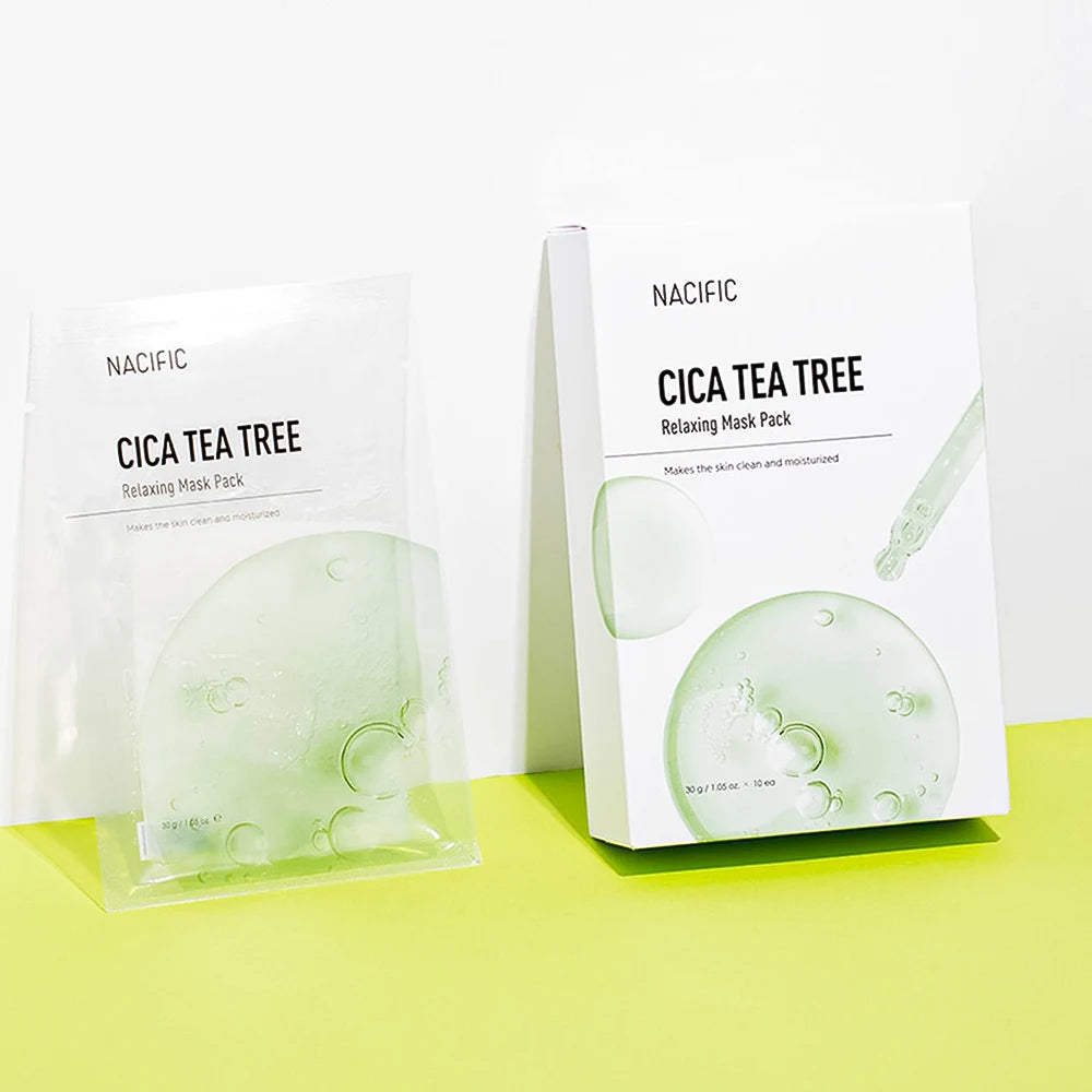 NACIFIC Cica Tea Tree Relaxing Mask Pack 1ea