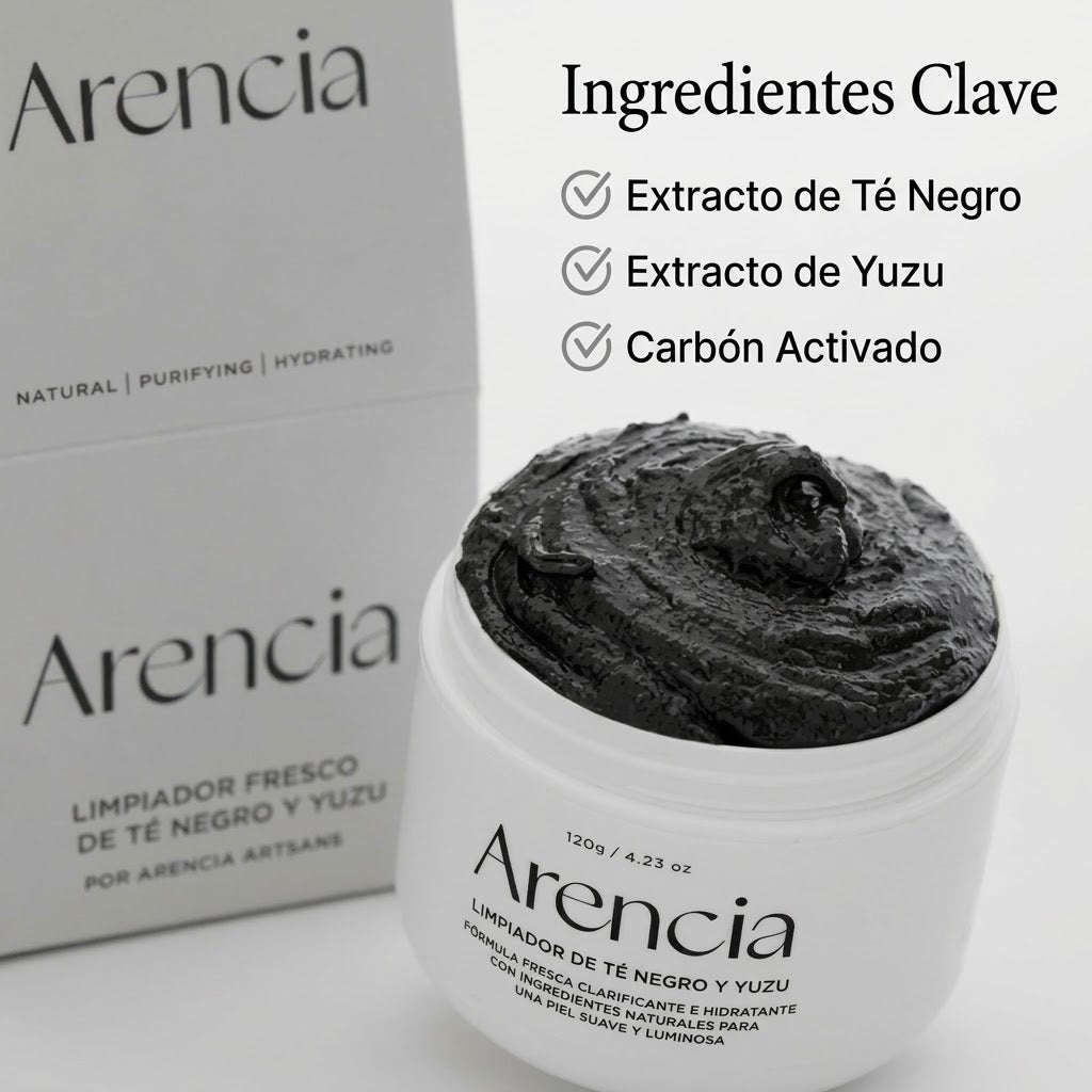 Black Tea Rice Mochi Cleanser