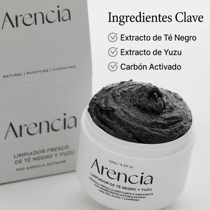 Black Tea Rice Mochi Cleanser