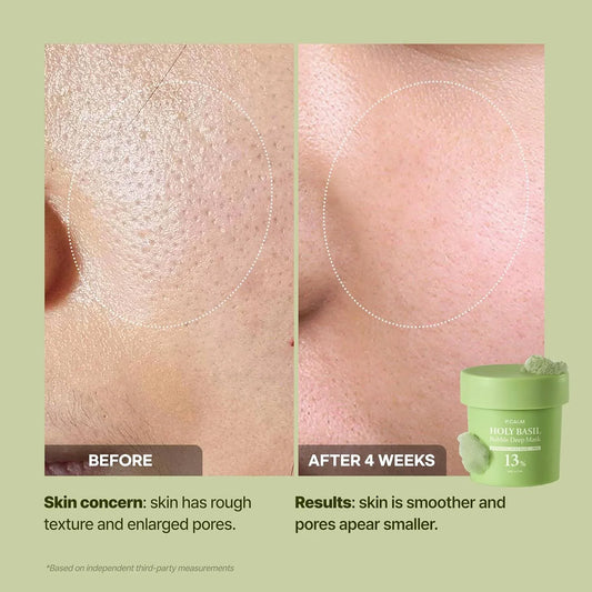 Holy Basil Bubble Deep Mask