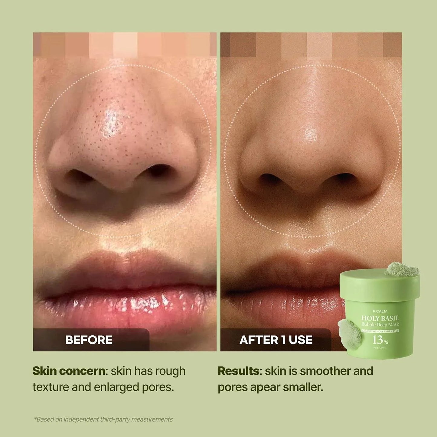 Holy Basil Bubble Deep Mask