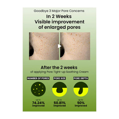 Mung Bean Pore Tight-up Soothing Cream