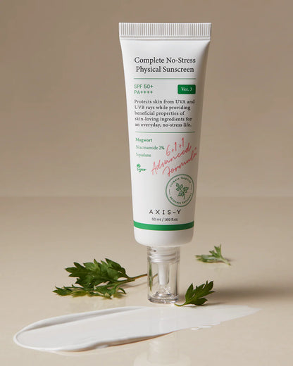 Sunscreen Complete No-Stress Physical Sunscreen SPF50+ PA++++