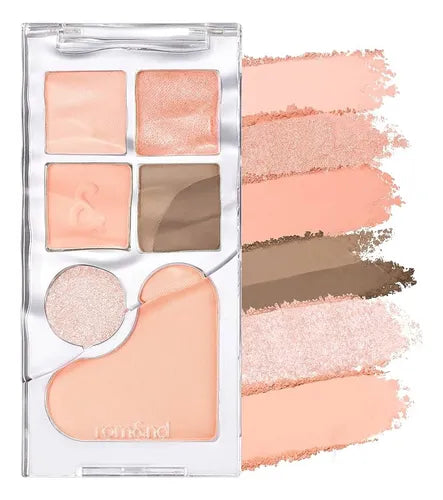 Bare layer palette 01. Apricot Mood
