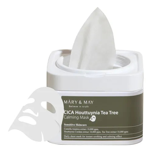 Cica Houttuynia Tea Tree
Calming Mask