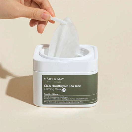 Cica Houttuynia Tea Tree
Calming Mask
