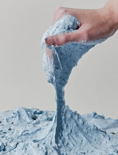 Fresh Blue Hyssop Rice Mochi Cleanser