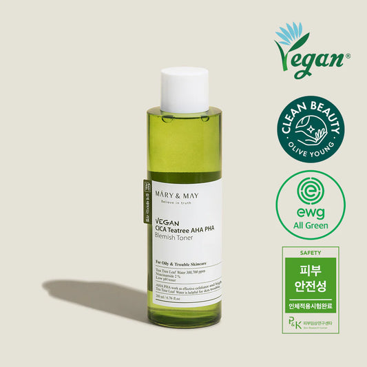 CICA Tea Tree AHA PHA toner