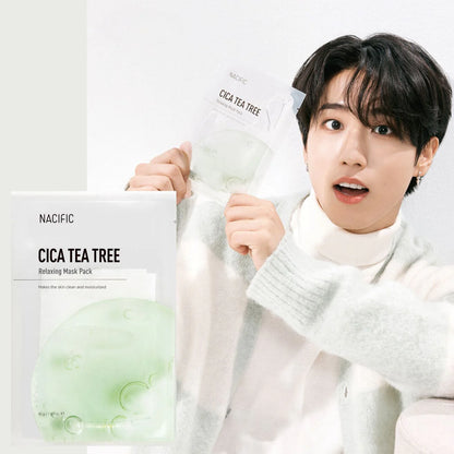NACIFIC Cica Tea Tree Relaxing Mask Pack 1ea
