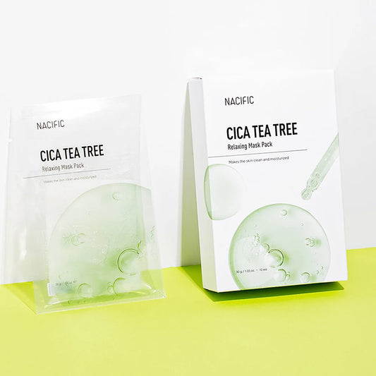 NACIFIC Cica Tea Tree Relaxing Mask Pack 1ea